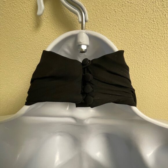 Haute Hippie The Caravan Halter Jumpsuit Black Size 2 - Picture 3 of 9